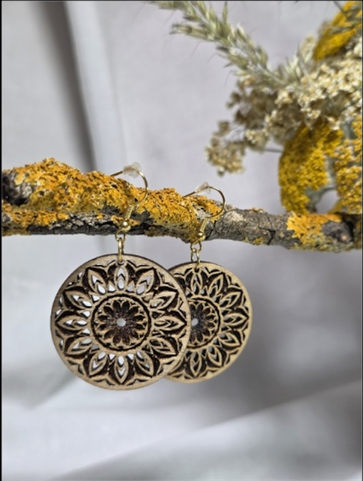 Earrings Model 5 handcrafted bag