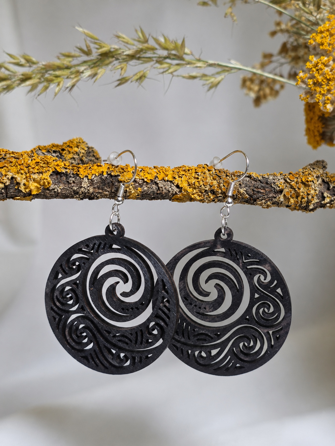 Earrings Model 9 handcrafted bag