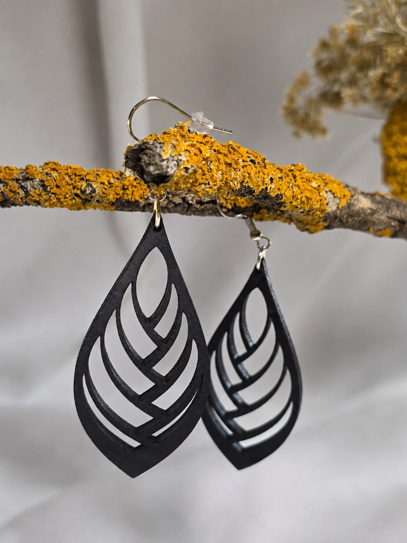 Earrings Model 11 handcrafted bag